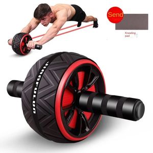 Ab Rollers Roue abdominale saine Utilisation à domicile Rouleau d'exercice silencieux et résistant à l'usure Machine de réduction des abdominaux exercices Équipement de fitness 231202