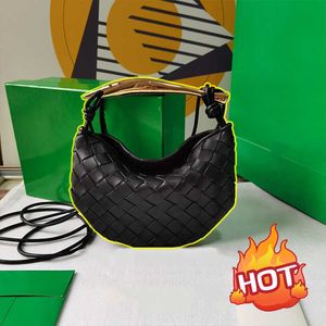 Abottegas BVneta Diseñador Mini Bolsos Tote Candy Mini Jodie Sardina Sardina Bolso De Mujer Mango De Metal Solo Hombro Diagonal Mini Bolso De Piel De Oveja Tejer Mujer