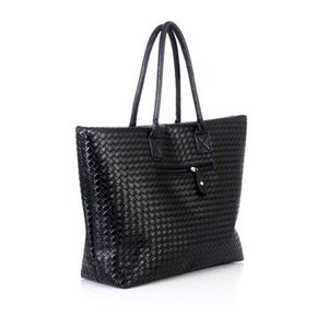 Abottegas Tote Bag Vneta Jodie Mini Teen Intrecciato Designer Otoño Invierno Black Checkered Woven Shoulder Bag Fashion Checkered Women's Bag