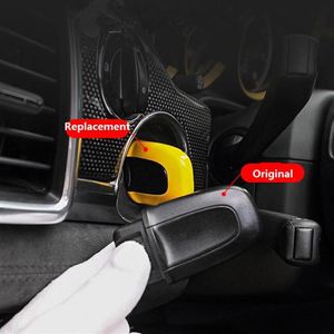 ABS One Button Start Passive Keyless Enter Car Key Cover Case pour Porsche Macan Cayenne Panamera Styling Remplacement Accessories27280l