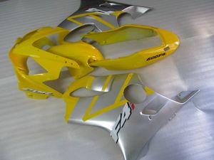 Kit carenatura in plastica ABS per Honda CBR600 f4I 04 05 06 07 set carenature argento giallo CBR600F4I 2004-2007 OT11