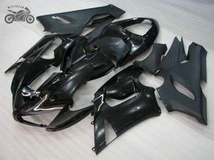 Kit de carénages en plastique ABS pour Kawasaki 2005 2006 ZX6R Ninja ZX636 ZX 6R 05 06 ZX-6R noir moto route sport carénage pièces de carrosserie