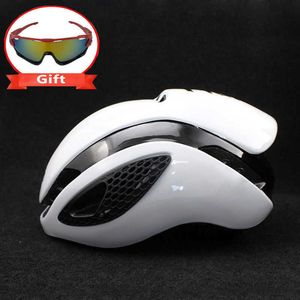 ABUS TT Air Aero Casco de ciclismo Juego Carreras Bicicleta de carretera Bicicleta Aerodinámica Casco de viento Hombres Mujer Deportes Contrarreloj Q0630