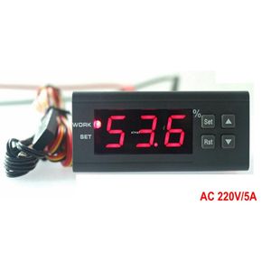 Freeshipping AC 220V Hygrometer Controller for Egg Incubator Farming Digital Air Humidity Control Controller Delay Protection