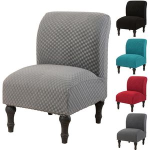 Funda decorativa para silla, funda elástica sin brazos, elástica, para un solo asiento, sofá, zapatilla lavable, fundas para sofá