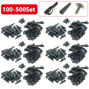 Accessoires 100500PCS / SET CARP ACCESSOIRES DE PISCE ACCESSOIRES TRACLE TABLEAU CLIPS DE SACIPATION CLIPS PROCHAGE ÉQUIPEMENT ÉQUIPEMENT PESCA PECHE AL