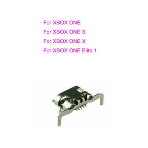 Accessoires 100pcs x pour le contrôleur Xbox One Micro USB Charging Port Socket 1537 1708 pour Xbox One S x Elite 2