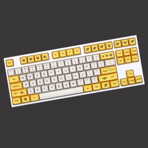 Accessoires 140 touches / Set Angel ou Devil Thème Keycap pour MX Switch Mechanical Keyboard PBT 5 côtés colorant Subbed Bee Key Caps XDA Profil