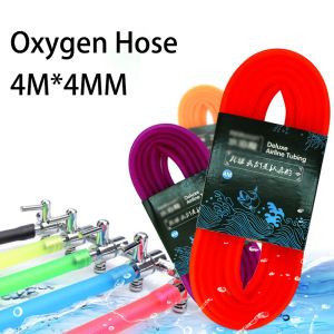 Accessoires 4 mm couleur oxygène tube aquarium Pompe à air