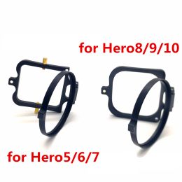 Accessoires 58 Couverture de l'adaptateur de filtre à objectif flip pour GoPro Hero10 Black Hero 10 9 8 7 6 5 GoPro9 pour ajouter Cpl UV Color Filtres de gros plan 58 mm