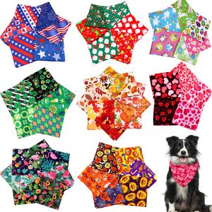 Accesorios 60 piezas Bandanas para perros Venta al por mayor a granel Primavera Verano Suministros para animales Artículos para perros Suministros para mascotas Mascotas Envío gratis Accesorios para perros grandes