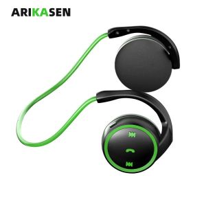 Accessoires Arikasen Mp3 Bluetooth Casque Sport Casque sans fil sur l'oreille avec lecteur de musique Microphone Support Tf Carte Bluetooth 5.0 Mp3