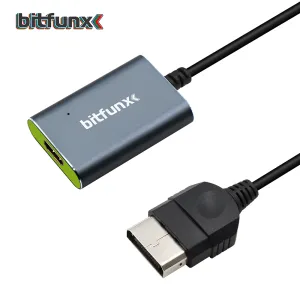 Accessoires Convertisseur HDMI BitFunx pour Microsoft Xbox Retro Video Game Console High Definition Support 480p 720p 1080i