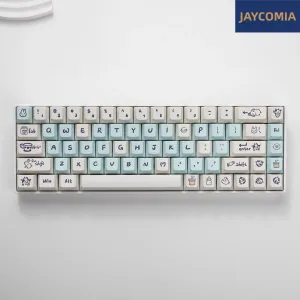 Accesorios Cherry PBT KeyCaps JCM Diseño original Dyesub KeyCap 7u Alice Space Teclas para Interruptores magnéticos de teclado de juegos RT mecánico