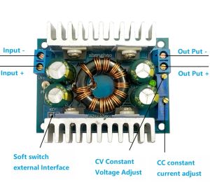 Accessoires DC530V à 1.2530V 10A Automatic-step up / Down Converter Boost / Buck Tension Regulateur module Current Alimentation