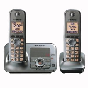 Accessoires DECT Téléphone sans fil numérique avec Intercom Vocal Mail Mail Backlit LCD Téléphone sans fil pour la maison de bureau Bussiness Gray