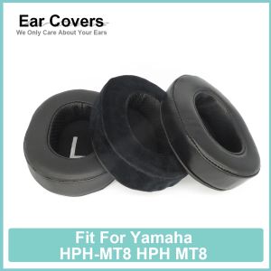 Accesorios almohadillas para auriculares Yamaha HPHMT8 HPH MT8, almohadillas para los oídos, almohadillas de piel de oveja de terciopelo proteico, Almohadillas para oreja de espuma, color negro, cómodas