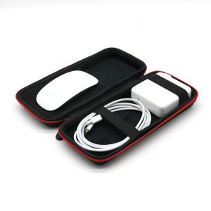 Accessoires Eva Hard Case Voyage Carry pour Apple Crayer Magic Mouse Mag Magon Adaptateur Power Adaptateur Magnétique Câble Câble de transport