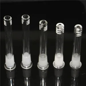 Accesorios Glass Bong parts downstem 14.5mm joint Bong Head Glass Pipe Filter cuencos de ceniza