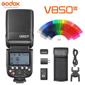 Accessoires Godox V850iii 76w 2.4g Gn60 système X sans fil batterie Liion Speedlite pour Canon Nikon Sony Pentax Olympus