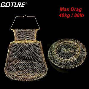 Accessoires GOT PORTABLE METAL FILL FIX NET FISH CRABS