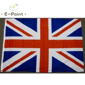 Accesorios Gran bandera británica 2 pies * 3 pies (60 * 90 cm) 3 pies * 5 pies (90 * 150 cm) Tamaño Decoraciones navideñas para la bandera del hogar