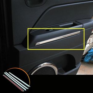 Accessoires Couvercle de garniture de panneau de porte de voiture intérieure 4pcs pour Jeep Patriot 20112015 663591889371
