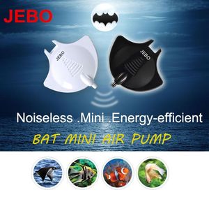 Accessoires JEBO Bat pompe à Air Nano accrocher sur silencieux silencieux 220v ~ 240v avec Tube d'air Air pierre Aquarium poisson eau plante réservoir noir/blanc Q2210