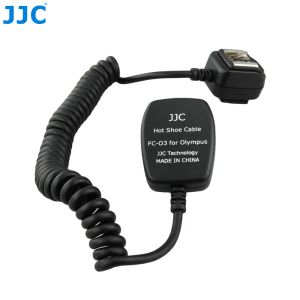 Accessoires JJC TTL OFF CAME CHABLE FLASH COUR CORDE DE SHOIRE HOT SYNC Câble de focus à distance pour les flashs de caméra Panasonic Olympus Remplace FLCB05