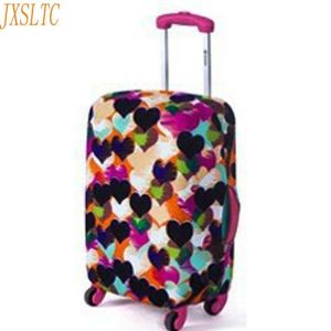 Accessoires JXSLTC Luggage Charing Luggage Protective Covers for 18 à 30 pouces Elastic Sac Imprimer Suitcase Hover Accessoires de voyage