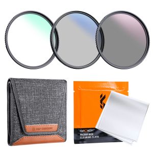 Accessoires KF Concept MCUV CPL Polariseur Filtre de densité neutre Nd4 Len Filter Kit pour appareil photo 37 mm 43 mm 49 mm 52 mm 58 mm 62 mm 67mm 77 mm 82 mm