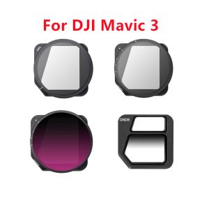 Accessoires Filtre de lentille magnétique CPL / GND / VND 2 à 5 / VND 6 à 9, variable nd 25 arrêt, 69 arrêt de la densité neutre GND8 pour dji mavic 3