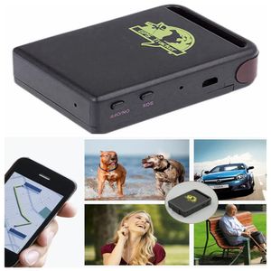 Accesorios Mini Car GPS Tracker GSM GPRS Dispositivo de seguimiento para vehículo Persona Niños Mascotas Ancianos Seguridad TK102 DDA419