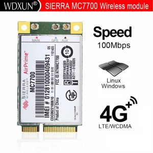 Accessoires Mini PCIe 3G / 4G Module GPS WWAN Sierra MC7700 PCI Express 3G HSPA LTE 100MBP Wireless Wwan Wlan Card GPS Déverrouillé Livraison gratuite