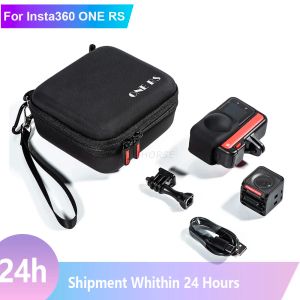 Accesorios Mini Bolsa de almacenamiento para Insta360 One Rs Cadena de protección de casos de transporte para Insta 360 One Rs Accesorios de acción de la cámara panorámica