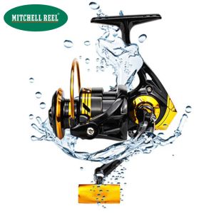 Accessoires Mitchell Reel 2021 Fishing Reel Full Metal Full Black Gold Fishing Accessoires Carpe Piscifun durable Pisca