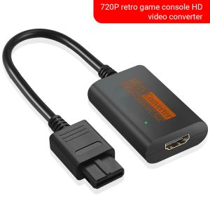 Accessoires N64 à l'adaptateur HDMI du convertisseur HDMI Câble HDMI pour Nintend 64 Super SNES et NGC Plug and Play Digital Cable Restore Game Screen