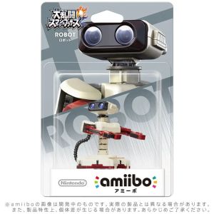 Accessoires Nintendo Switch Amiibo Figure Robot Super Smash Version Japan Version Région gratuite pour Wiiu 3DS NS