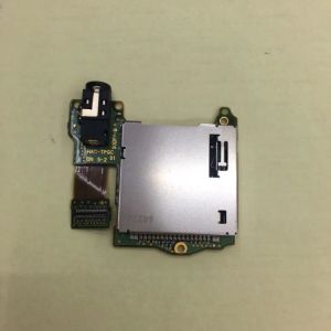 Accesorios Originales para Nintend Switch NS Switch Console Ranura de tarjeta de juego con auriculares Partes de reparación de reemplazo de PCB