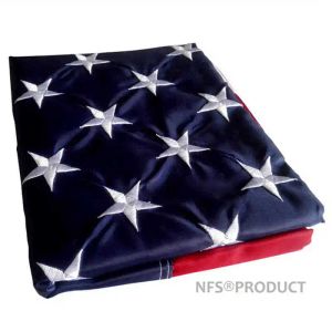 Accessoires extérieur drapeau américain US 3x5 pieds en nylon imperméable étoiles brodées rayures cousues œillets en laiton drapeaux et bannières américains
