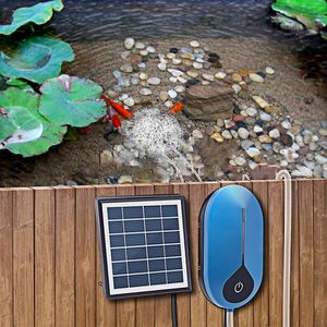 Accessoires Kit de pompe à eau de tuyau d'aération à énergie solaire Portable accessoires d'aquarium pour la pêche aérer l'étang à poissons de jardin 56