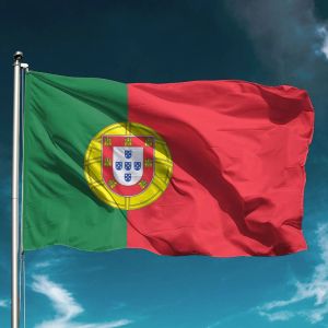 Accessoires Portugal Flag étanche Banner de maintien national imperméable volant à l'extérieur décoration de jardin décoration mural fond de joie de joie