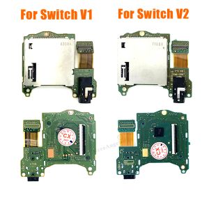 Accessoires professionnels pour Nintendo Switch V1 V2 GamePad Game Host Card Card Slot Board Game Cartridge Socket Reader Earphone Headsed