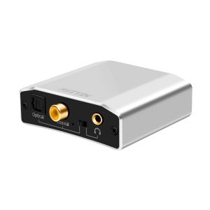 Accessoires Reiyin DAC USB C à Optical Coaxial Analog 3,5 mm Converter 192KHz Adaptateur audio 24bit