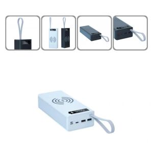 Accessoires ACCESSIONNABLES PORTABLE FAST WIRESS CHARGING 18650 Power Bank Bank for Smart Phone