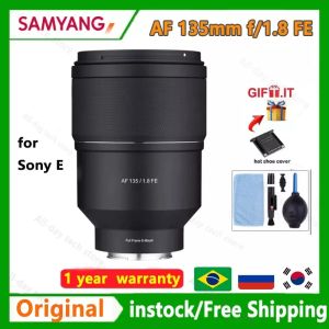 Accessoires Samyang AF 135 mm f / 1.8 Fe Auto Focus Camera Lens Motor Full Frame Lente to Scoretery Starry Sky Night View pour Sony E