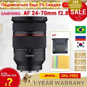 Accessoires Samyang AF 2470mm F2.8 Zoom Lens Auto Focus Camera Lens Full Frame Camera grande ouverture pour Sony E / Fe A6000 A6300 A6400 NEX3R