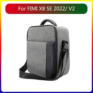 Accessoires sac à bandoulière pour Fimi X8se 2022/ V2 vert Drone sac à main Oxford tissu imperméable perle Portable diagonale Dron mallette de rangement