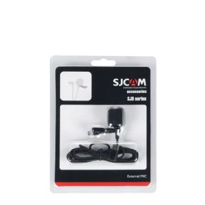 Accesorios SJCAM SJ8 MIC SJCAM Accesorios Tipo C Micrófono externo para SJ8 Pro / SJ8 Plus / SJ8 Air Sports Action Camera