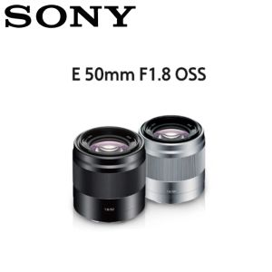 Accesorios Sony E 50 mm F1.8 OSS APSC Frame estándar Lens de apertura de lente de abertura micro lente de cámara única sin cuadro soporte de Sony A6000, A6400